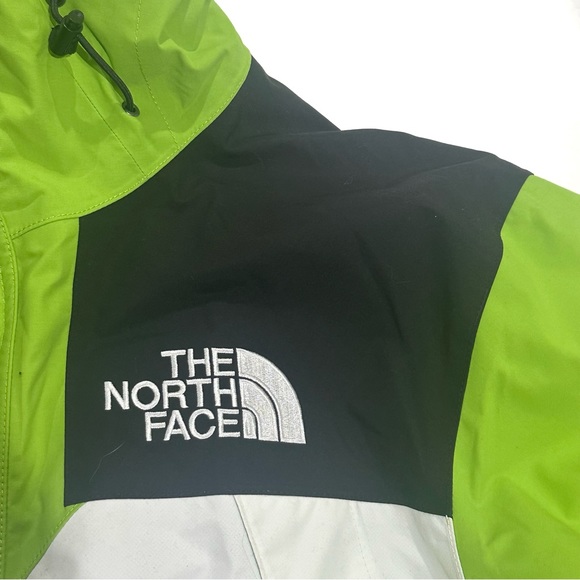 Supreme x The North Face The Mountain Jacket, Hooded Winter Coat, Green, Small - Picture 3 of 14